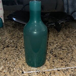 Sonoma Teal Glass Vase